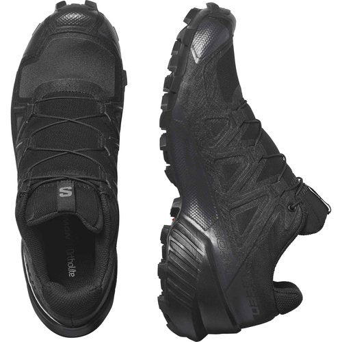 Salomon Women’s Speedcross Trail Running Shoes - Black/Black/Quiet Shade - 5