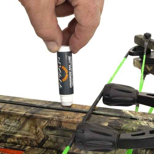 Allen Company Titan Krait Crossbow Case - Soft-Shell Design - Fits Scoped Narrow Limb Crossbows & Titan™ Crossbow String Wax & Rail Lube Combo, White 0.15 Ounce (Pack of 2)