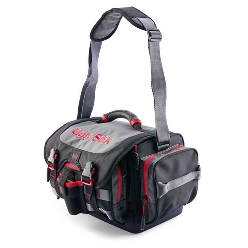 Ugly Stik 3600 Tackle Bag, Durable and Convenient Fishing Tackle Bag, Molded Waterproof Base, Spacious Storage, Adjustable Storm Flap, MOLLE Attachment Points