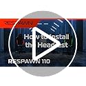 Respawn 110 Ergonomic Gaming Chair - Reclining Office Video Game Swivel Chair with Lumbar Support, Headrest, Heavy Duty, H...
