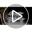 Ulalaza LED Neon Sign Night Light for Wall Party Décor Bedroom Room Bar Wedding Home Birthday Art Decoration Christmas wit...