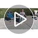 ALPHA CAMP Folding Camping Chairs for Adults Lawn Chairs Outdoor Chairs Support 225 LBS Portable Camp Chairs with Cup Hold...