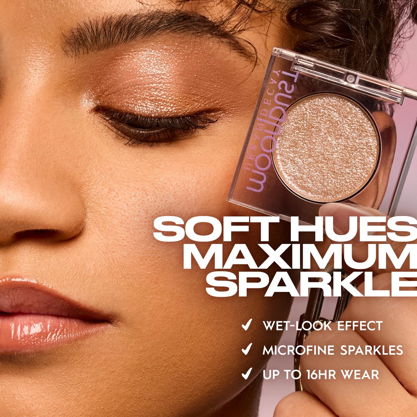 Urban Decay 24/7 Moondust Glitter Eyeshadow Single - Sparkly Eye Glitter Makeup, Long-lasting, Highly Reflective Shimmer Finish,