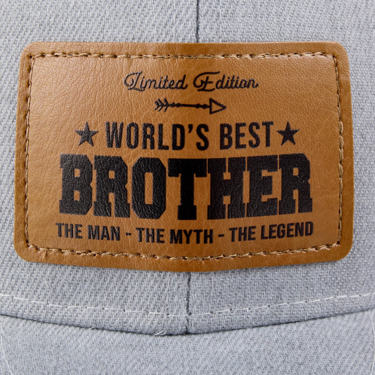 Best Brother Ever Hat, Brother Hat for Christmas Fathers Day Birthday from Sister, Gifts for Men, Trucker Gray Cap