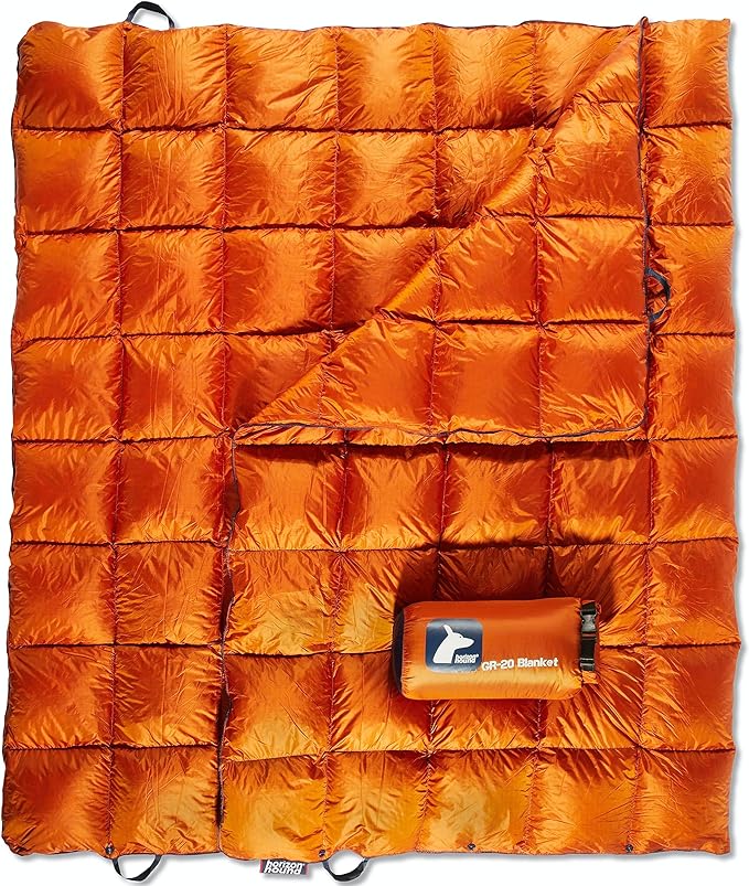 Horizon Hound Down Camping Blanket - Outdoor Travel Quilt | Sustainable, Insulated, Lightweight & Warm Gear for Sleep, Cam...