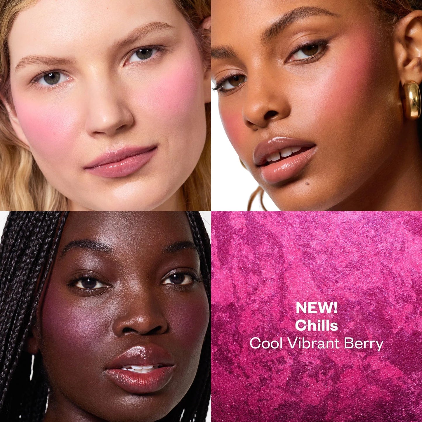 Kosas Blush is Life -Talc-Free Dimensional Blush Baked with Squalane & Hyaluronic Acid - Long Wear, Safe for Sensitive Skin- Chi