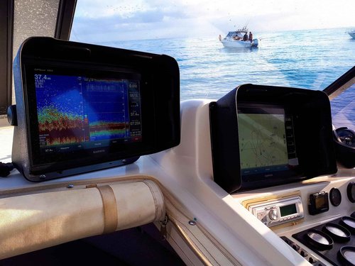 BerleyPro Visor Compatible with Garmin GPS, Fish Finders and Depth Finders - 12" (GPSMAP 74XX/7600 Series)