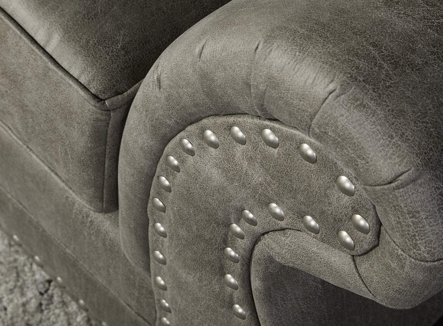 Roundhill Furniture Leinster Sofas, Gray