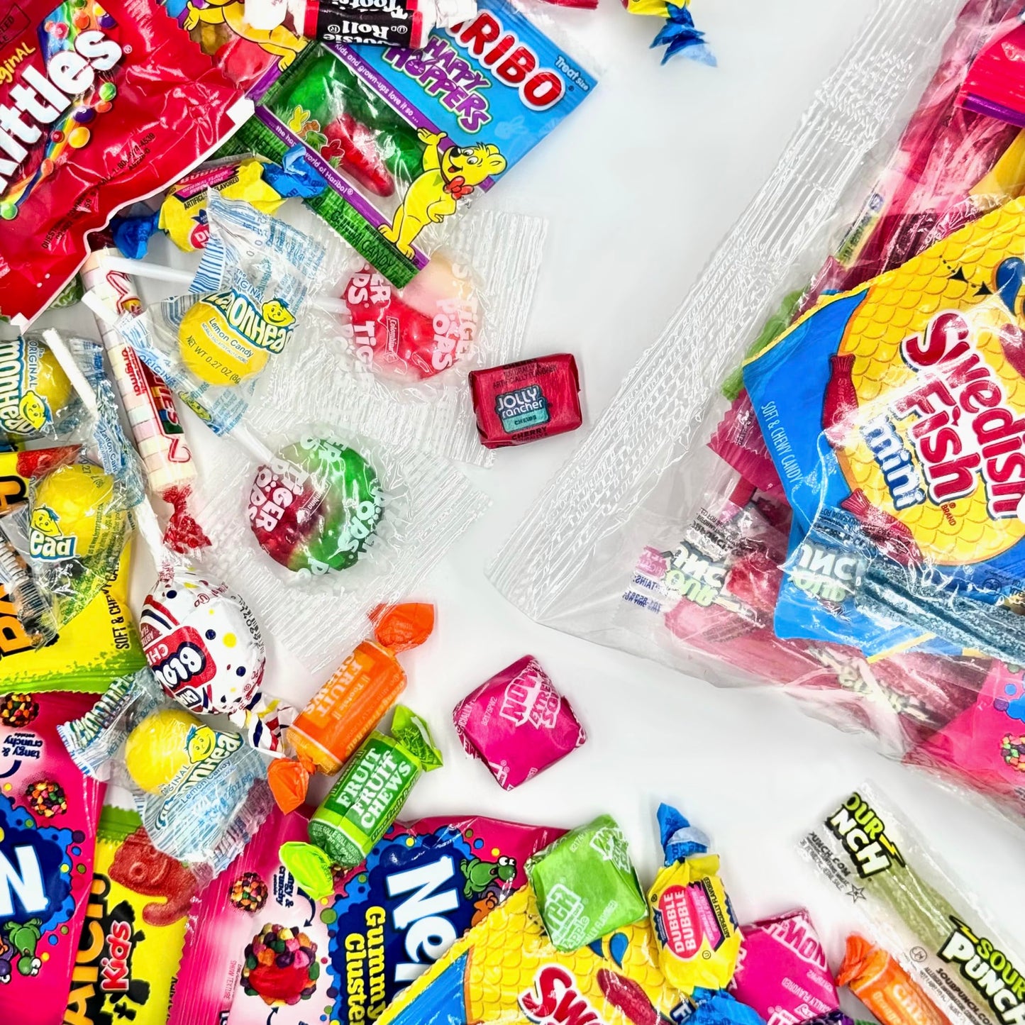 Bulk Candy Variety Pack - 4 lb Bulk Easter Candy Assortment - Easter Basket Stuffers, Pinata Stuffer Candies Variety Pack, Office CandyBowl Treats - Individually Wrapped Candies Bulk