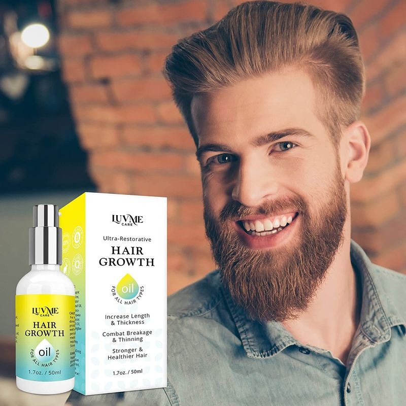 Biotin Hair Growth Oil Hair Growth Serum for Thicker Longer, Prevent Hair Loss