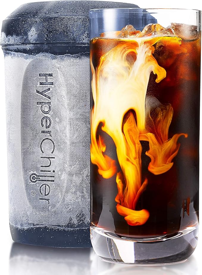 HyperChiller HC2BG Patented Iced Coffee/Beverage Cooler, NEW, IMPROVED,STRONGER AND MORE DURABLE! Ready in One Minute, Reu...