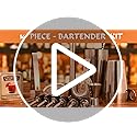 Perjoy Cocktail Shaker Set, 16 Piece Bartender Kit, Cocktail Shaker, Stainless Steel Bar Set Accessories, Coktail Set, Bos...