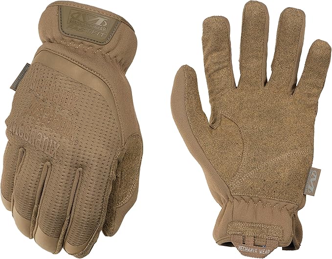 Mechanix Wear: FastFit Tactical Gloves with Elastic Cuff for Secure Fit, Work Gloves with Flexible Grip for Multi-Purpose ...