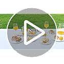 Smiry Disposable Table Cloth - 6 Pack, 54 x 108 Inch Waterproof Rectangle Tablecloths for Parties, Decorative Plastic Tabl...