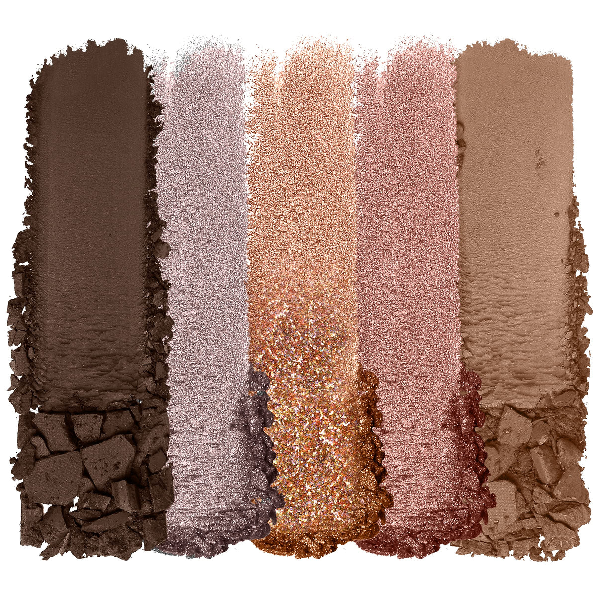 wet n wild Color Icon Eyeshadow Makeup 5 Pan Palette, Matte, Shimmer, Metallic, Long Wearing, Rich Buttery Pigment, Cruelty Free