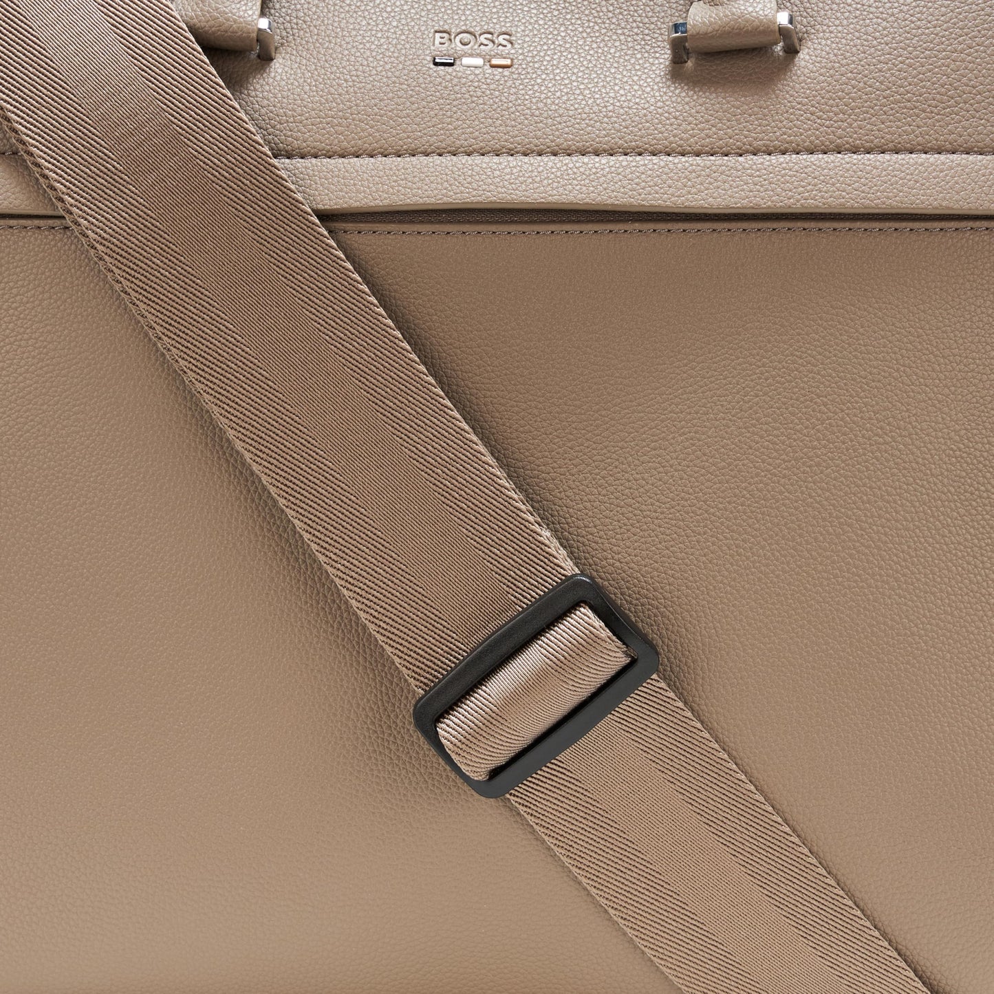 BOSS, Ray Soft Friendly Leather Brief Case, Garden Moss Green, One Size