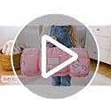 Primlect Thickened Toddler Nap Mat with Removable Pillow and Minky Blanket, Extra Large 55''x35'' Sleeping Bag, Washable, ...