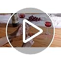 YOUBET 36 Pack Clear Plastic Wine Glasses - 10 OZ Disposable Square Wine Glasses with Stem for Wedding & Party & Anniversary