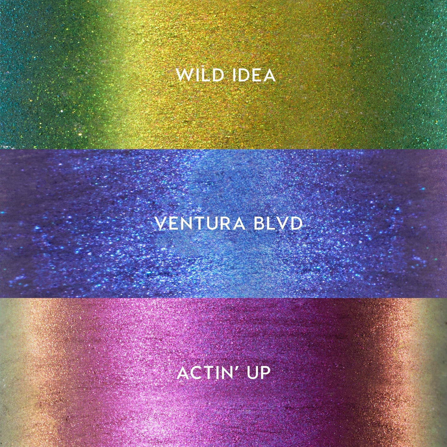 ColourPop BFF Crème Gel Waterproof Chrome Eyeliner Kit - 18HR Wear, Ultra-Pigmented Eyeliner Pencil with Matte & Metallic Finishes - Includes Shades Wild Idea, Ventura Blvd & Actin' Up (3 Count)