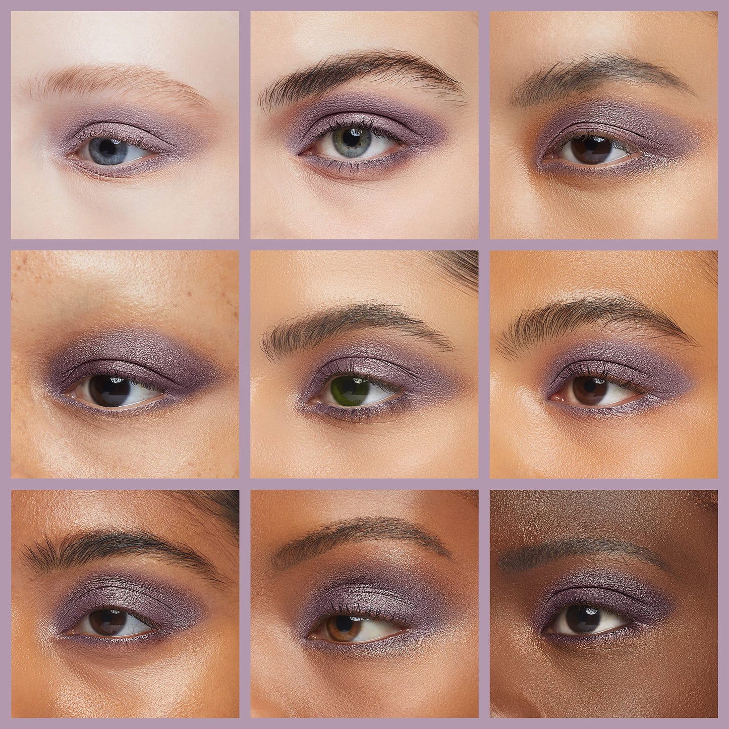 Mallofusa Single Color Baked Eye Shadow Powder Palette in Shimmer 15 Metallic Colors Optional (Rose Purple)
