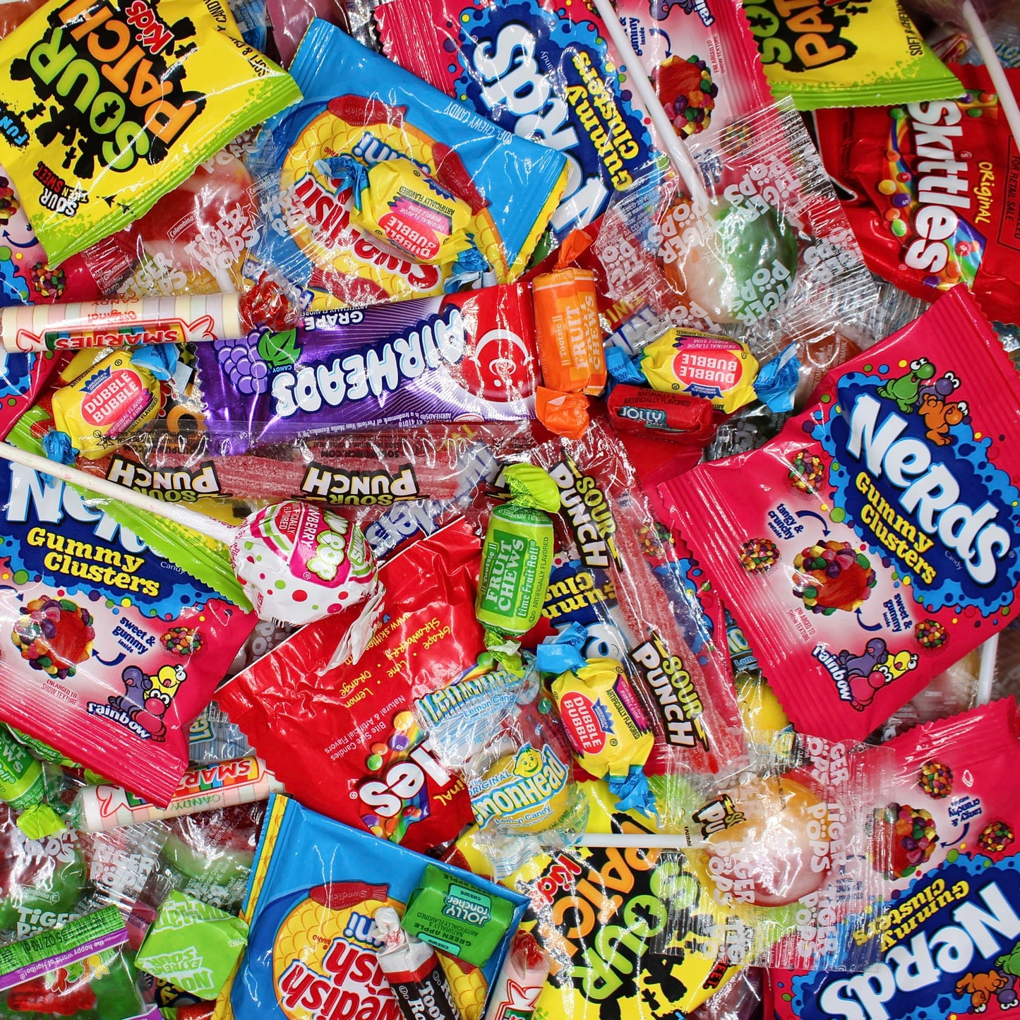 Bulk Candy Variety Pack - 4 lb Bulk Easter Candy Assortment - Easter Basket Stuffers, Pinata Stuffer Candies Variety Pack, Office CandyBowl Treats - Individually Wrapped Candies Bulk