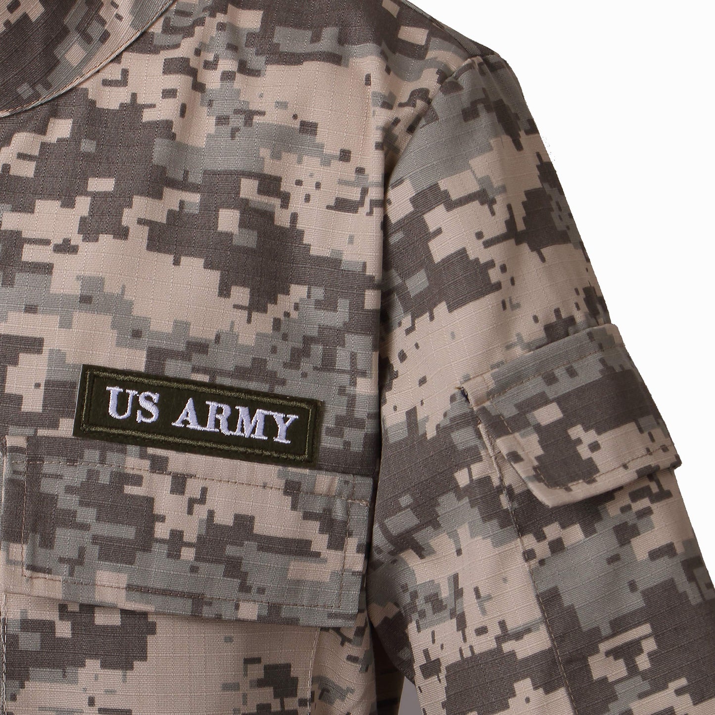 Deluxe Kid's Camo Combat soldier costume (4-6 Years）