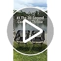 CAMEL CROWN Camping Chair Heavy Duty Backpacking Chair - Ultra-Light Folding Chair with Carry Bag, Portable Compact for Ou...