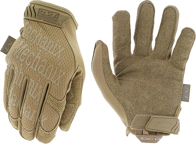 Mechanix Wear: The Original Coyote Tactical Work Gloves with Secure Fit, Flexible Grip for Multi-purpose Use, Durable Touc...