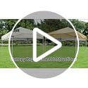 10x10 Adjustable Pop Up Canopy Replacement Top - Heavy Duty Canopy Tent Cover, with Waterproof Silver Coated, for Outdoor ...