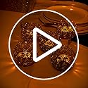 VINCIGANT Gold Crystal Votive Candle Holders for Table Tenterpiece,Small Bowl/Ball Tealight Candle Lantern for Thanksgivin...