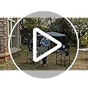 EVER ADVANCED 30.7" Seat Height Directors Chair for Makeup Artist with Side Table Easy Get in Out for Elderly Tall Camping...