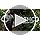 Rothco Two-Tone Paracord Bracelet - Olive Drab/Black