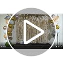 Decor365 Twinkle Star Garlands Champagne Gold Party Decorations Stars Banner Ceiling Hanging Decor Streamer Backdrop for B...
