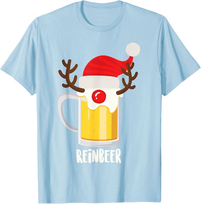 Reinbeer Shirt | Christmas Rudolph Alcohol Drinks Cool Gift