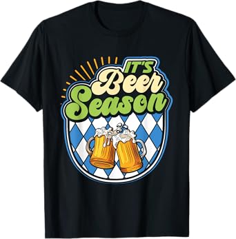 Munich Oktoberfest IT'S BEER SEASON Funny Beer Tent T-Shirt