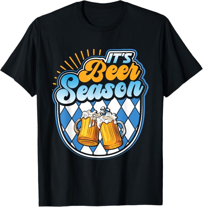 Munich Oktoberfest IT'S BEER SEASON Funny Beer Tent T-Shirt
