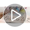 JETKONG 3 Pcs Bachelorette Party Decorations Bridal Shower Crown, Bride to Be Sash&Veil for Women Bachelorette Party Gift...