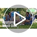 KingCamp Folding Beach Chair 2 Pack High Back Lightweight Portable Backpack Chair with Headrest, Cup Holder for Camping Ou...