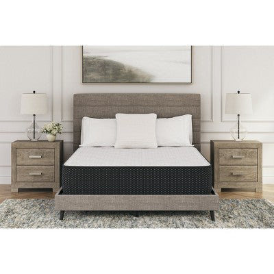 Signature Design by Ashley Limited Edition Plush 12 Inch Hybrid Mattress with Lumbar Support Gel Memory Foam