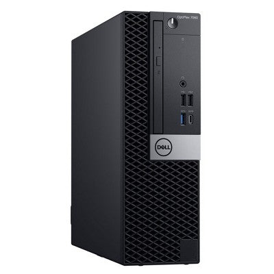 Refurbished Dell OptiPlex 7060, SFF Desktop, Intel Core i5-8500, 3.0GHz, 16GB RAM, 256GB SSD, Windows 11 Pro - Manufacturer Refurbished