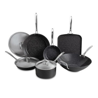 Nordic Ware Basalt 9 Piece Complete Cookware Set