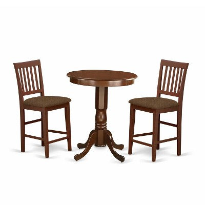 Counter Height Dining Set - 5 Piece Table & Chair Set - Modern Kitchen Table with Chairs