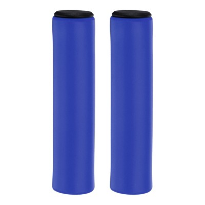 Unique Bargains Silicone Foam Non-Slip Shock Absorption Handlebar Grip 1 Pair 0.6"