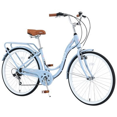 Gulches 7 Speed, Steel Frame, Multiple Colors 26 Inch Ladies bicycle