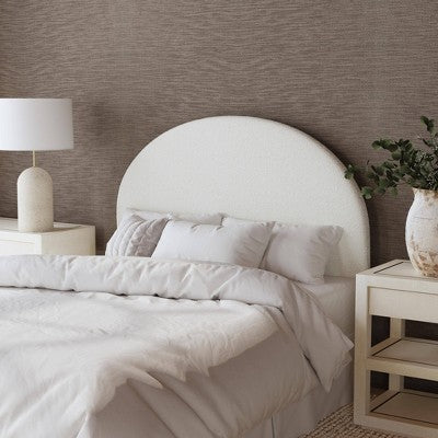 Adaline Upholstered Arched Headboard in Classic Boucle - Threshold™