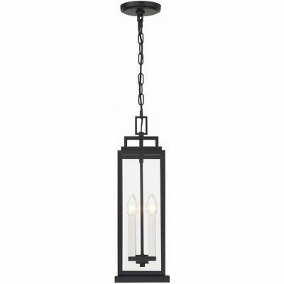 Crystorama Lighting Aspen 4 - Light Pendant in Matte Black