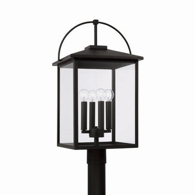 Capital Lighting Bryson 4 - Light Post Light in Black