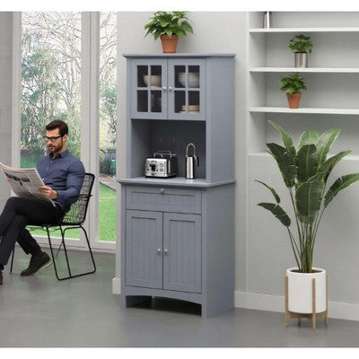 KIGFTSOD Kitchen Cabinet Kitchen Pantry Storage Cabinet