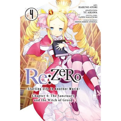 RE: Zero -Starting Life in Another World-, Chapter 4: The Sanctuary and the Witch of Greed, Vol. 4 (Manga) - (Paperback)