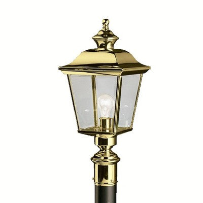 Kichler Lighting Bay Shore 1 - Light Post Light in Polished Brass